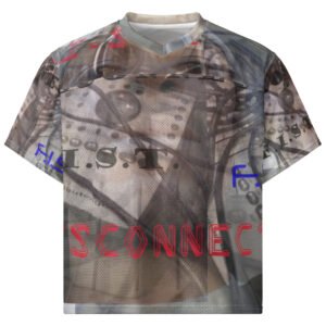 Boxy football jersey (Disconnected...Collection)